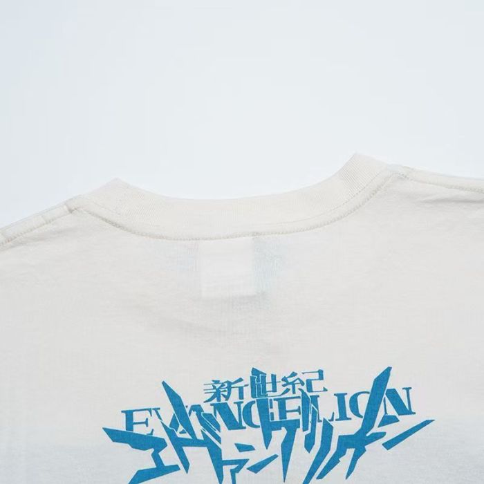 EVA Shinji Ikari Blue Melancholy Silhouette Print Tee 29332165