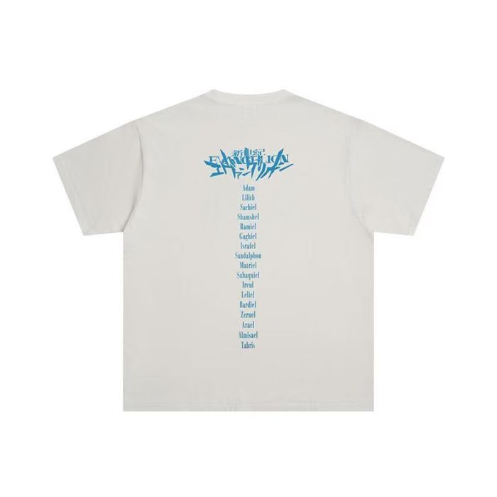 EVA Shinji Ikari Blue Melancholy Silhouette Print Tee 29332165