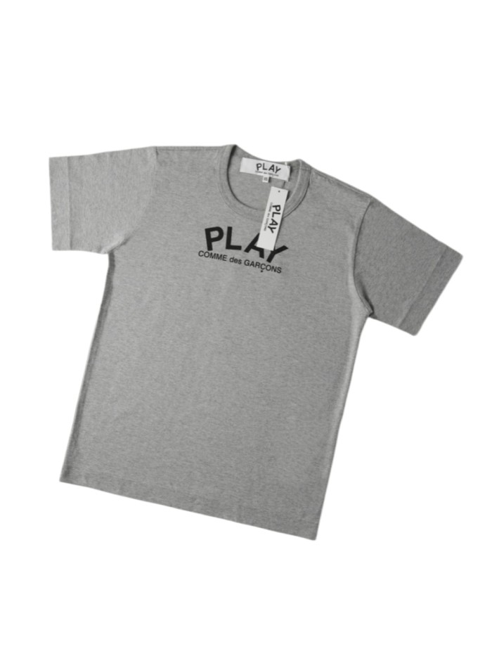 1:1 quality version Front Play Letter Full Brand Slogan Print Back Oversize Black Eyed Heart Double Side Print Tee 29332315