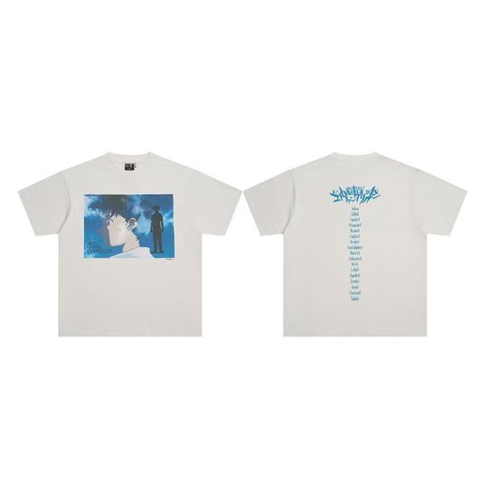 EVA Shinji Ikari Blue Melancholy Silhouette Print Tee 29332165