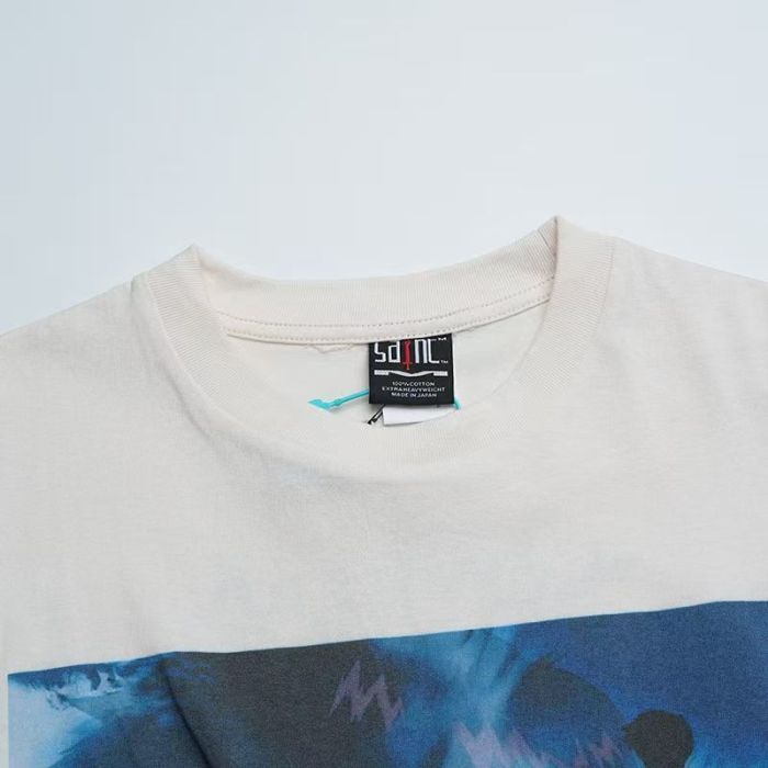 EVA Shinji Ikari Blue Melancholy Silhouette Print Tee 29332165