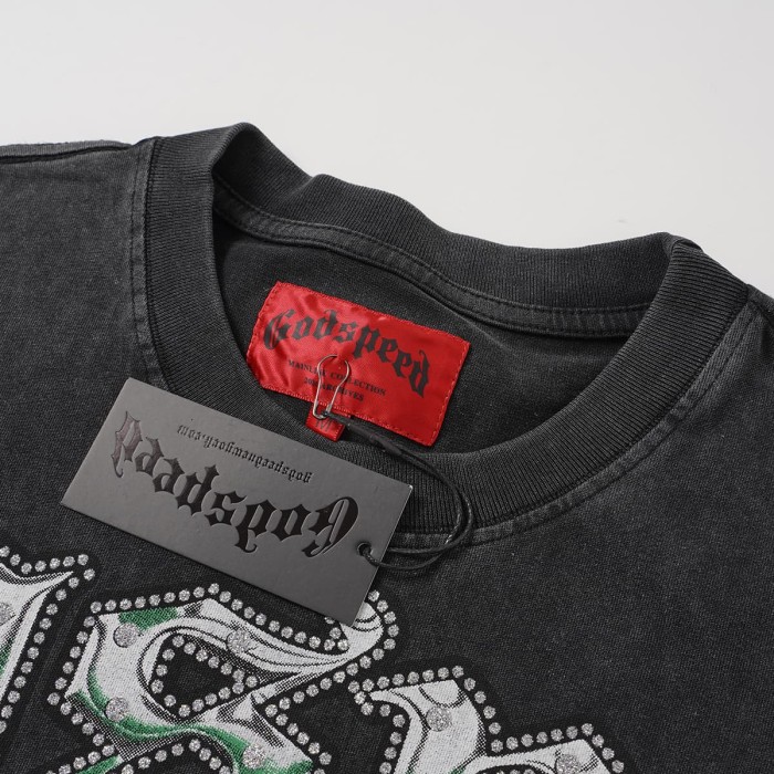 Vintage Washed Gothic Streetwear Front Alchemist Surgeon Graphic Oversized Drop Shoulder T-Shirt 2 colors 29338613