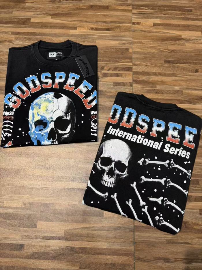 Front World Cup 2026 Globe Skull Country Flag Print Back Bone Hand Text Oversized T-Shirt 2 colors 29338585