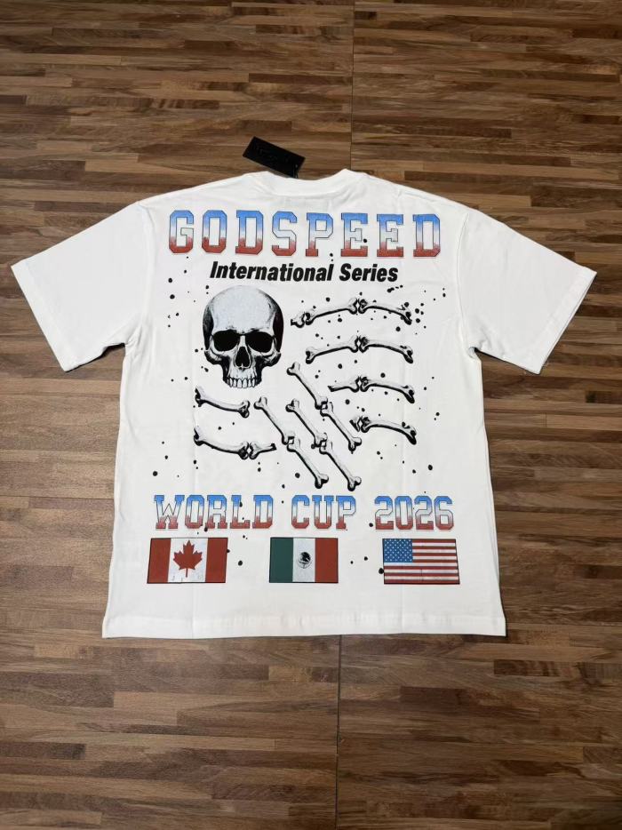 Front World Cup 2026 Globe Skull Country Flag Print Back Bone Hand Text Oversized T-Shirt 2 colors 29338585