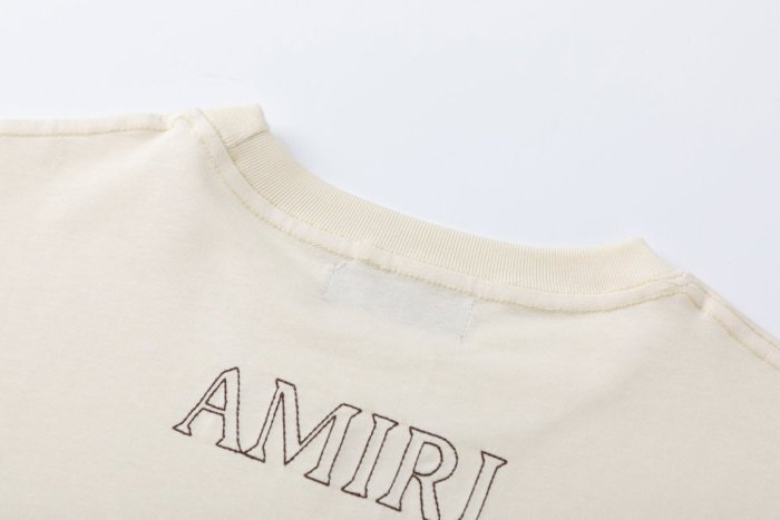 Minimal High Street Front Chest Pocket Outline Gothic Monogram Embroidery Oversized Tee 2 colors 29340802