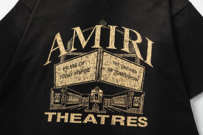 High Street Front Retro Theater Marquee Film Quote Graphic Oversized Tee 29340886