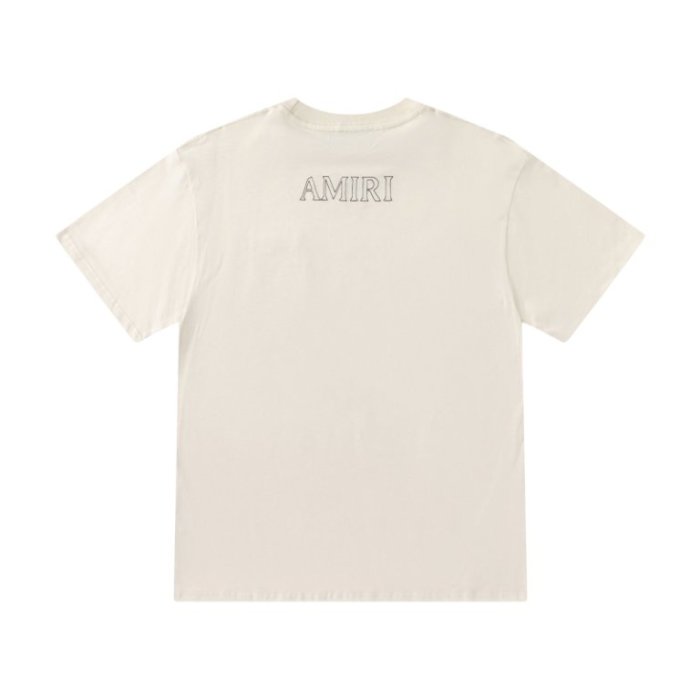 Minimal High Street Front Chest Pocket Outline Gothic Monogram Embroidery Oversized Tee 2 colors 29340802