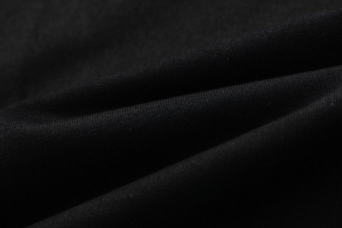 Small Silver Thread Panther Script Mark Back Full Size Growling Black Panther Embroidery Dual Side City Text Tee 29340991