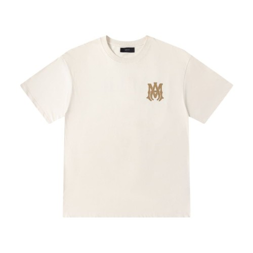Minimalist High Street Front Chest Gothic Monogram Embroidery Back Large Brand Letter Print Oversized Tee 4 colors 29340635