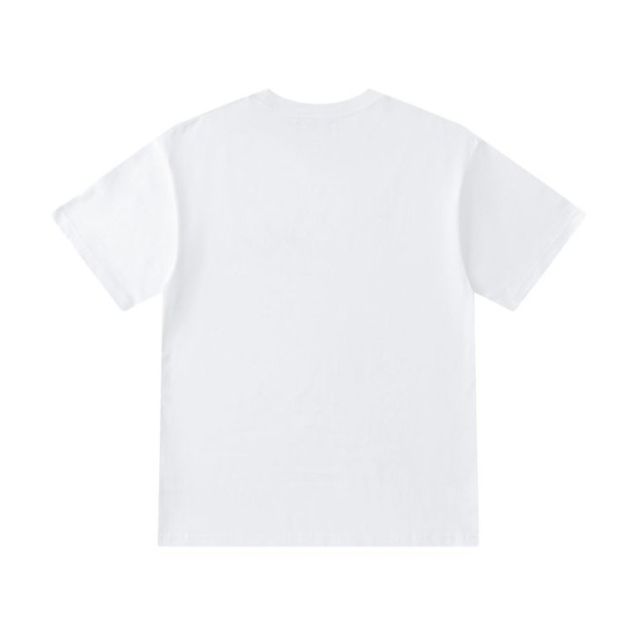 Minimalist Streetwear Front Brush Stroke Handwritten Signature Logo Print Oversized Tee 2 colors 29340738