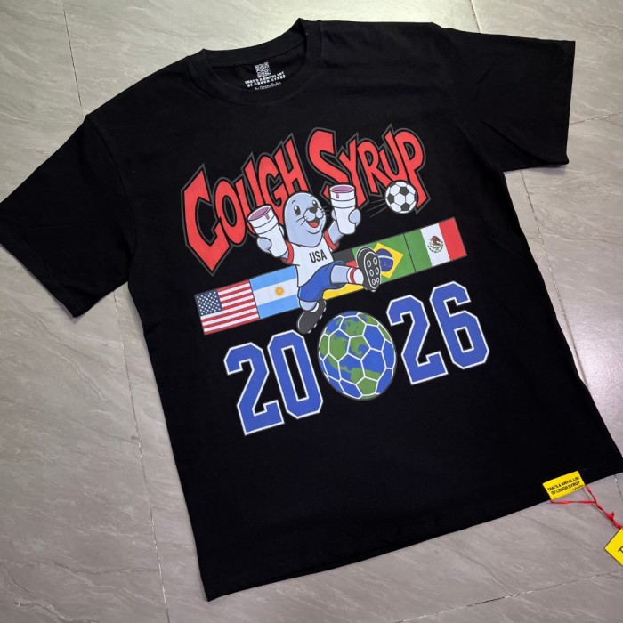 Letter Usa Jersey Sea Lion National Flags Globe Soccer Ball 2026 Number Print Oversized Crew Neck T-Shirt 2 colors 29343120