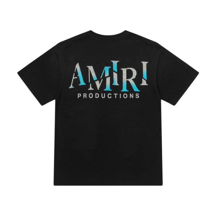Tragedy Comedy Theater Mask Red Rose Script Print Back Gradient Cracked Productions Letter Graphic Tee 29342942