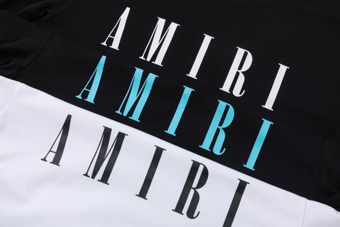 Minimal Luxury High Street Front Center Clean Serif Amiri Single Color Letter Oversized Tee 3 colors 29342417