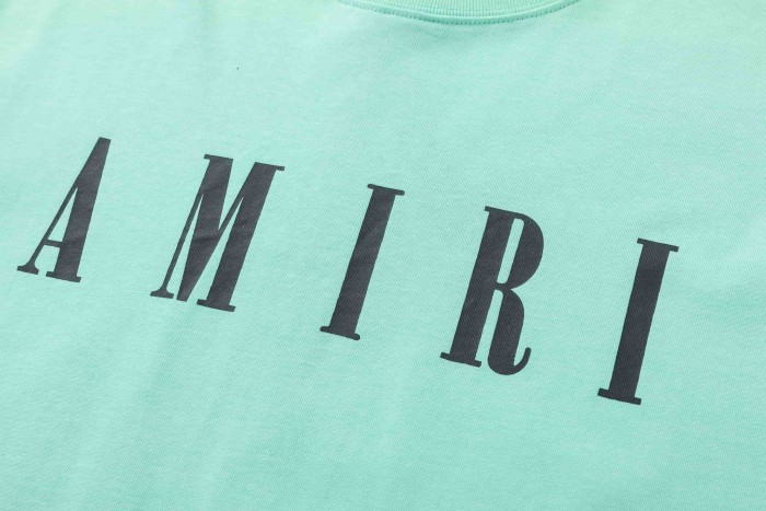 Minimal High Street Front Large Serif Letter Print Bottom Small Monogram Logo Oversized Crew Neck Tee 3 colors 29342505