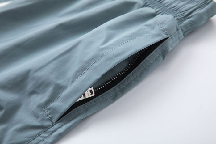 Minimal Streetwear Front Leg Classic Serif Letter Print Loose Drawstring Quick Dry Swim Trunk Beach Shorts 3 colors 29343002