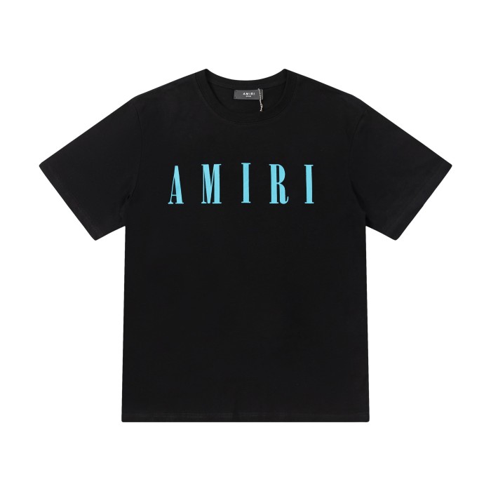 Minimal Luxury High Street Front Center Clean Serif Amiri Single Color Letter Oversized Tee 3 colors 29342417