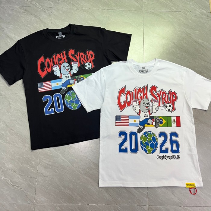 Letter Usa Jersey Sea Lion National Flags Globe Soccer Ball 2026 Number Print Oversized Crew Neck T-Shirt 2 colors 29343120