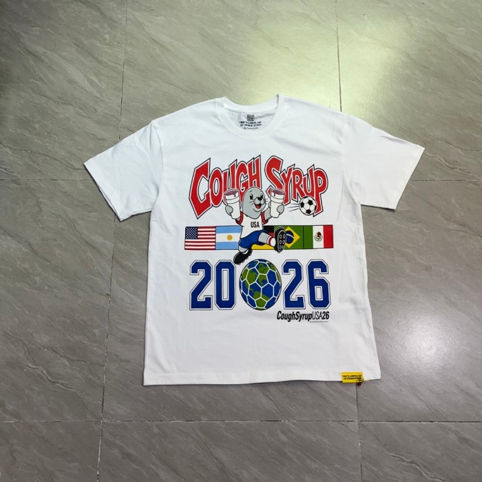 Letter Usa Jersey Sea Lion National Flags Globe Soccer Ball 2026 Number Print Oversized Crew Neck T-Shirt 2 colors 29343120