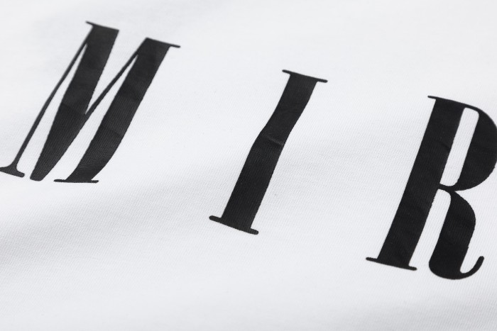 Minimal Luxury High Street Front Center Clean Serif Amiri Single Color Letter Oversized Tee 3 colors 29342417