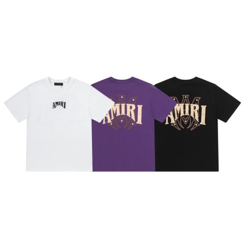 Small M Heart Monogram Print Back Gradient Glitter LA CA Arts District Letter Graphic Tee 3 colors 29342954