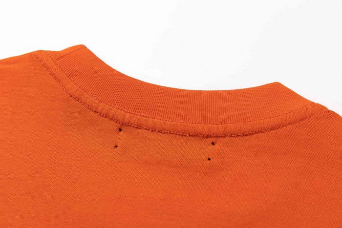 High Street Minimalist Front Large Letter Print Oversized Crew Neck Tee 2 colors 29342408