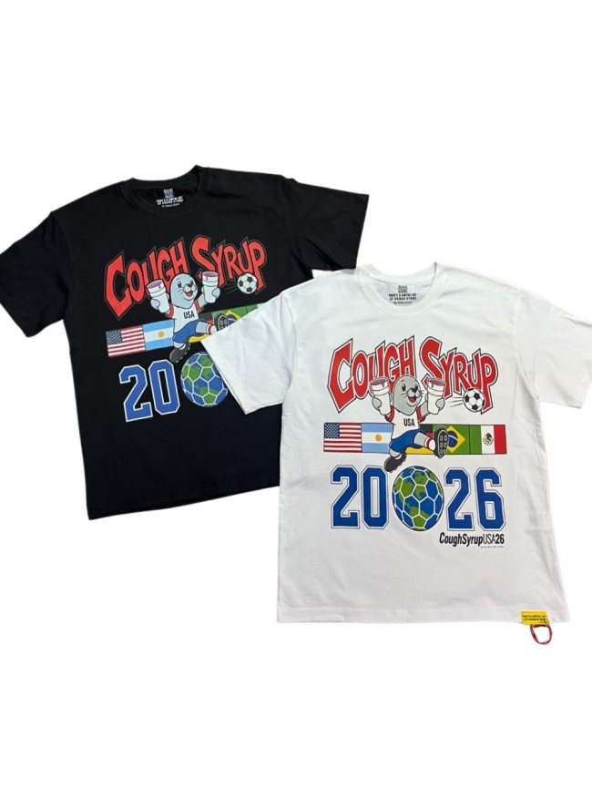 Letter Usa Jersey Sea Lion National Flags Globe Soccer Ball 2026 Number Print Oversized Crew Neck T-Shirt 2 colors 29343120