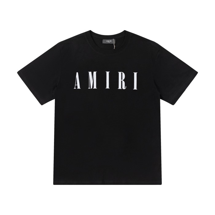 Minimal Luxury High Street Front Center Clean Serif Amiri Single Color Letter Oversized Tee 3 colors 29342417