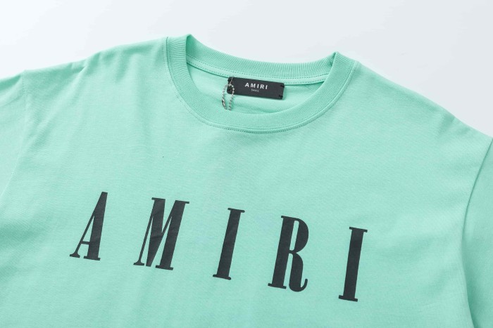 Minimal High Street Front Large Serif Letter Print Bottom Small Monogram Logo Oversized Crew Neck Tee 3 colors 29342505