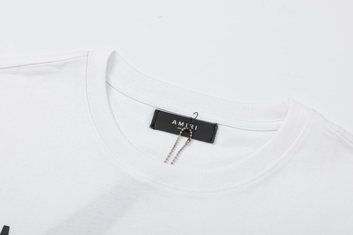 Minimal Luxury High Street Front Center Clean Serif Amiri Single Color Letter Oversized Tee 3 colors 29342417