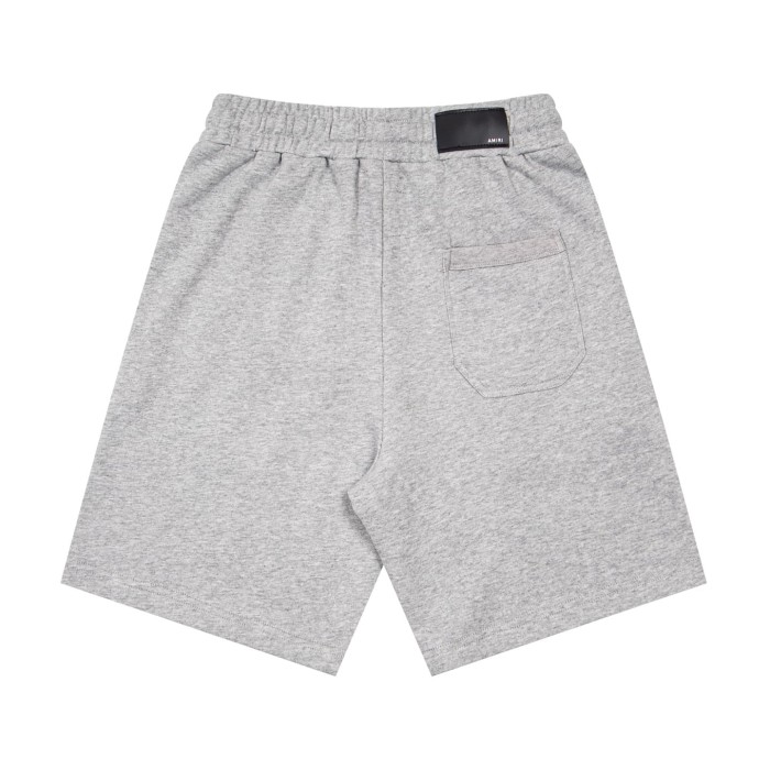 On Tone Serif Embroidery Logo Print Back Patch Pocket Leather Label Loose Drawstring Terry Cotton Casual Sweat Shorts 3 colors 29343871