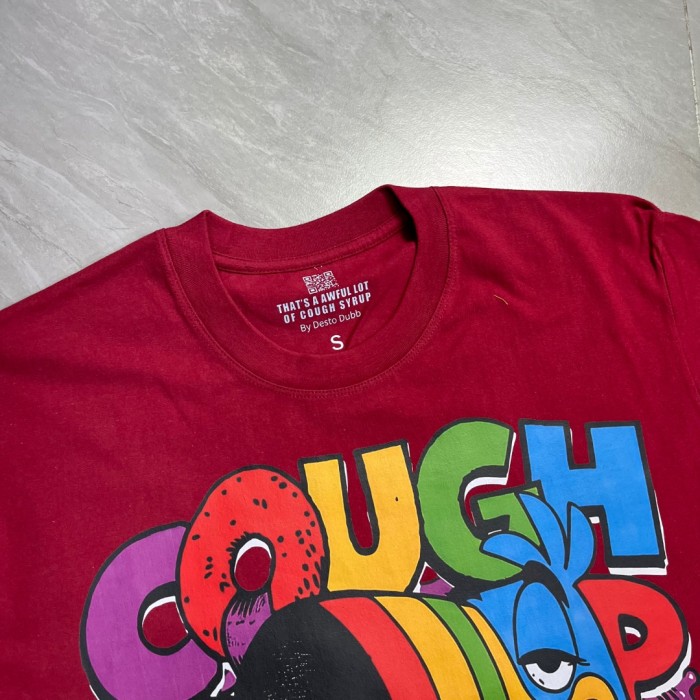 West Coast Casual Fashion Vivid Color Toucan Character Hip Hop Jewelry Syrup Pouring Bubble Font Print T-Shirt 29344093