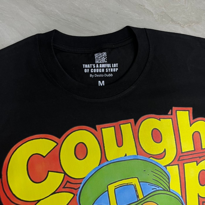 Retro Holiday Streetwear Front Green Leprechaun Diamond Grill Teeth Syrup Bottle Cup Drip Cartoon Art Print Oversized T-Shirt 2 colors 29344022