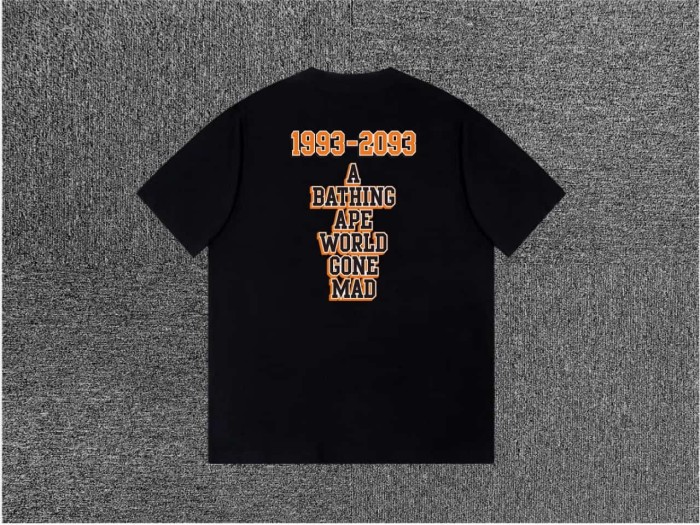 1:1 quality version 1993 Anniversary American Cursive Letter Front And Back Print Tee 4 colors 29345553