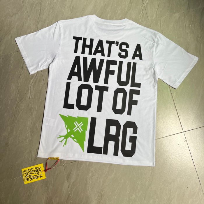 Basic Skate Streetwear Front Simple Typography Green Tree Symbol Back Huge Stacked Block Letter Dual Side Print T-Shirt 2 colors 29345294