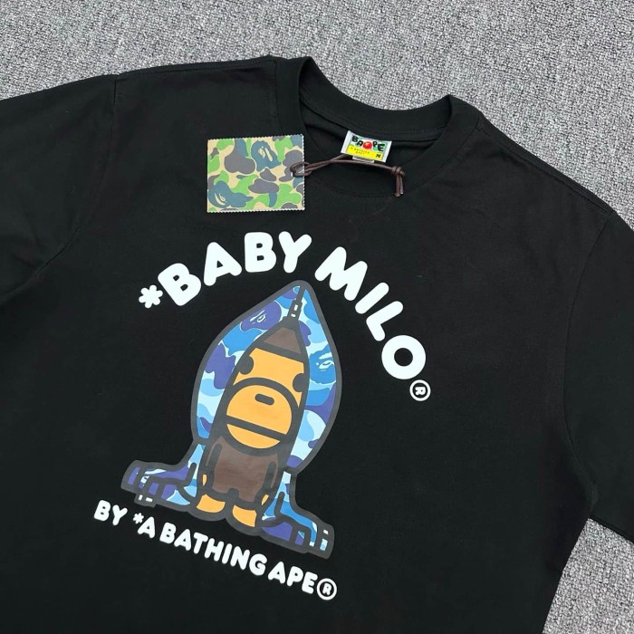 1:1 quality version Camouflage Hooded Rocket Milo Print Tee 6 colors 29345555