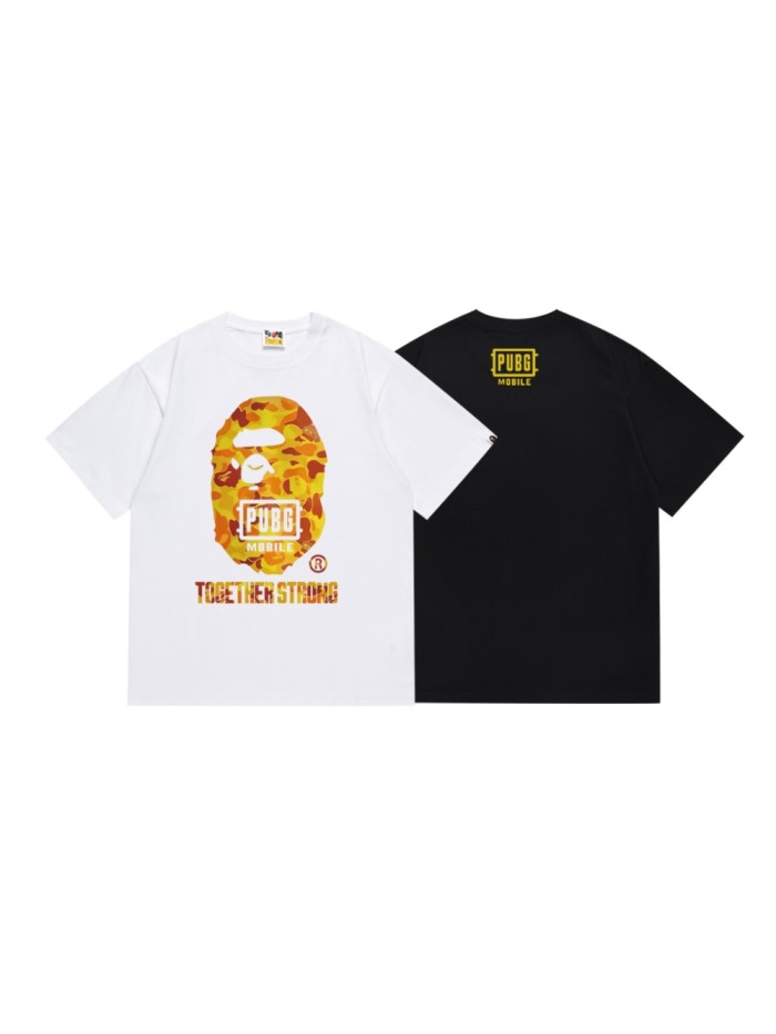 Game For Peace Co-branded Orange Camo Giant Ape Head Tee 2 colors 29345615