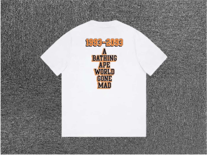 1:1 quality version 1993 Anniversary American Cursive Letter Front And Back Print Tee 4 colors 29345553