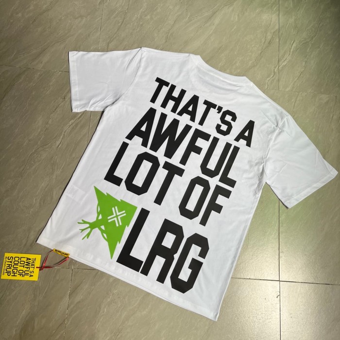Basic Skate Streetwear Front Simple Typography Green Tree Symbol Back Huge Stacked Block Letter Dual Side Print T-Shirt 2 colors 29345294