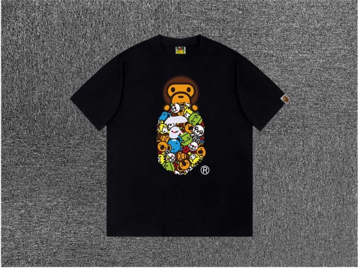 1:1 quality version Stacking Matryoshka Dolls Colorful Cartoon Milo Print Tee 2 colors 29345557