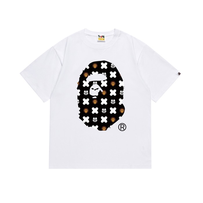 All Over Cross Symbol Wolf And Milo Print Tee 2 colors 29345619