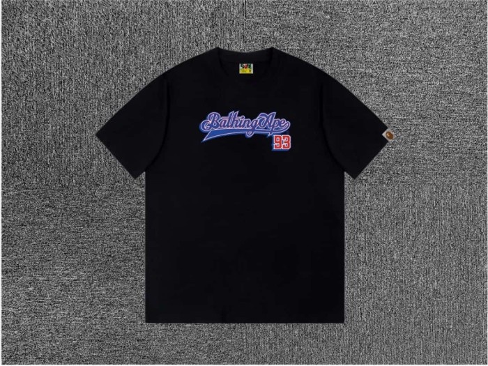 1:1 quality version 1993 Anniversary American Cursive Letter Front And Back Print Tee 4 colors 29345553