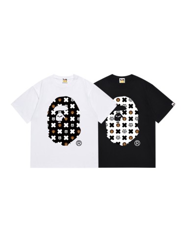 All Over Cross Symbol Wolf And Milo Print Tee 2 colors 29345619