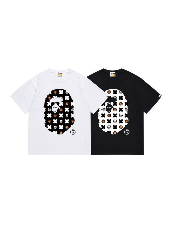 All Over Cross Symbol Wolf And Milo Print Tee 2 colors 29345619