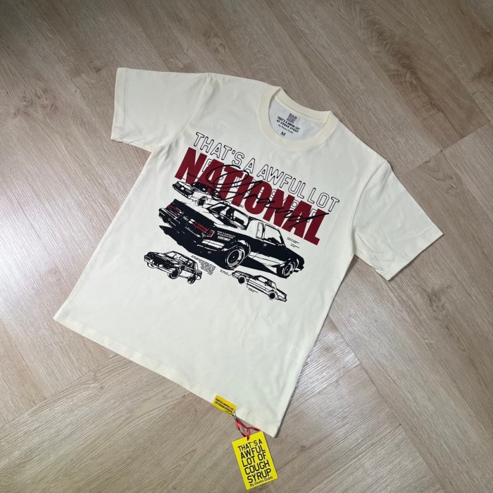 Retro Automotive Streetwear Front Old School Muscle Car Line Drawing Stacked Typography Print T-Shirt 29345278