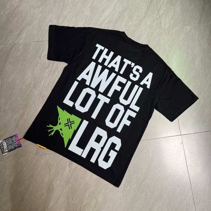 Basic Skate Streetwear Front Simple Typography Green Tree Symbol Back Huge Stacked Block Letter Dual Side Print T-Shirt 2 colors 29345294