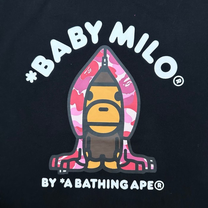 1:1 quality version Camouflage Hooded Rocket Milo Print Tee 6 colors 29345555