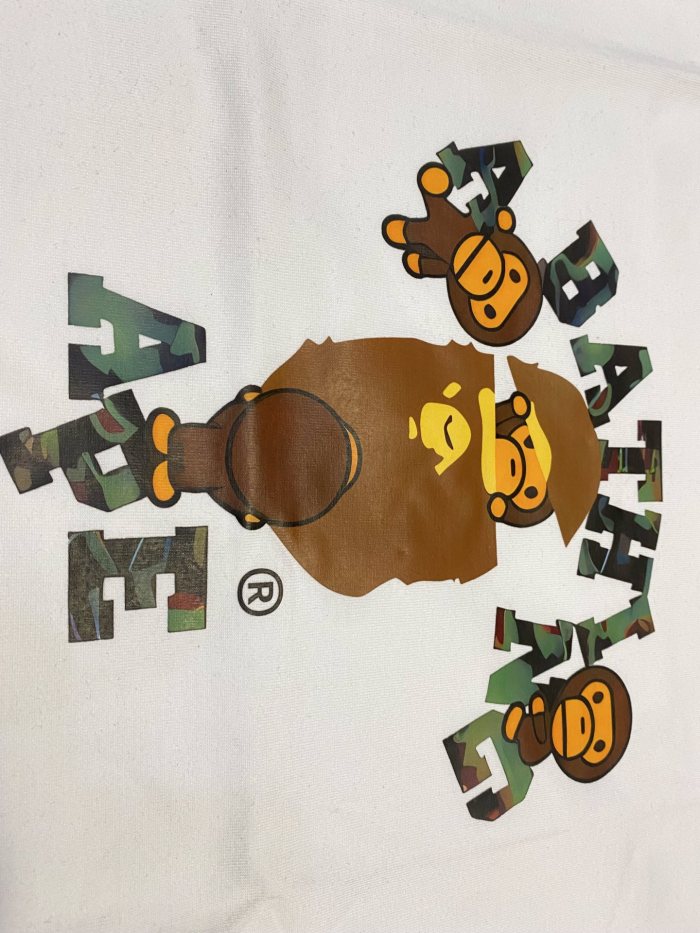 Climbing Letter Milo Flip Cover Ape Head Print Tee 4 colors 29345623