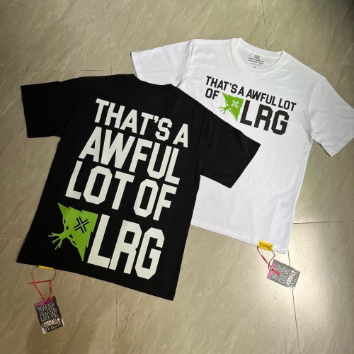 Basic Skate Streetwear Front Simple Typography Green Tree Symbol Back Huge Stacked Block Letter Dual Side Print T-Shirt 2 colors 29345294