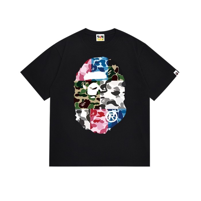 Camo Splicing Ape Head Print Tee 2 colors 29345621