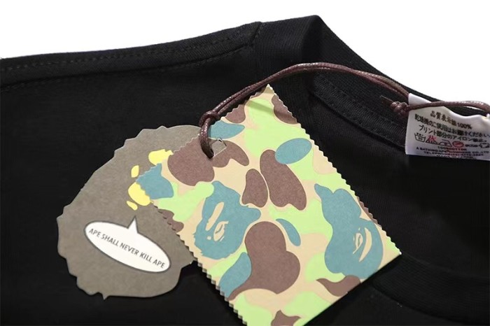 Climbing Letter Milo Flip Cover Ape Head Print Tee 4 colors 29345623